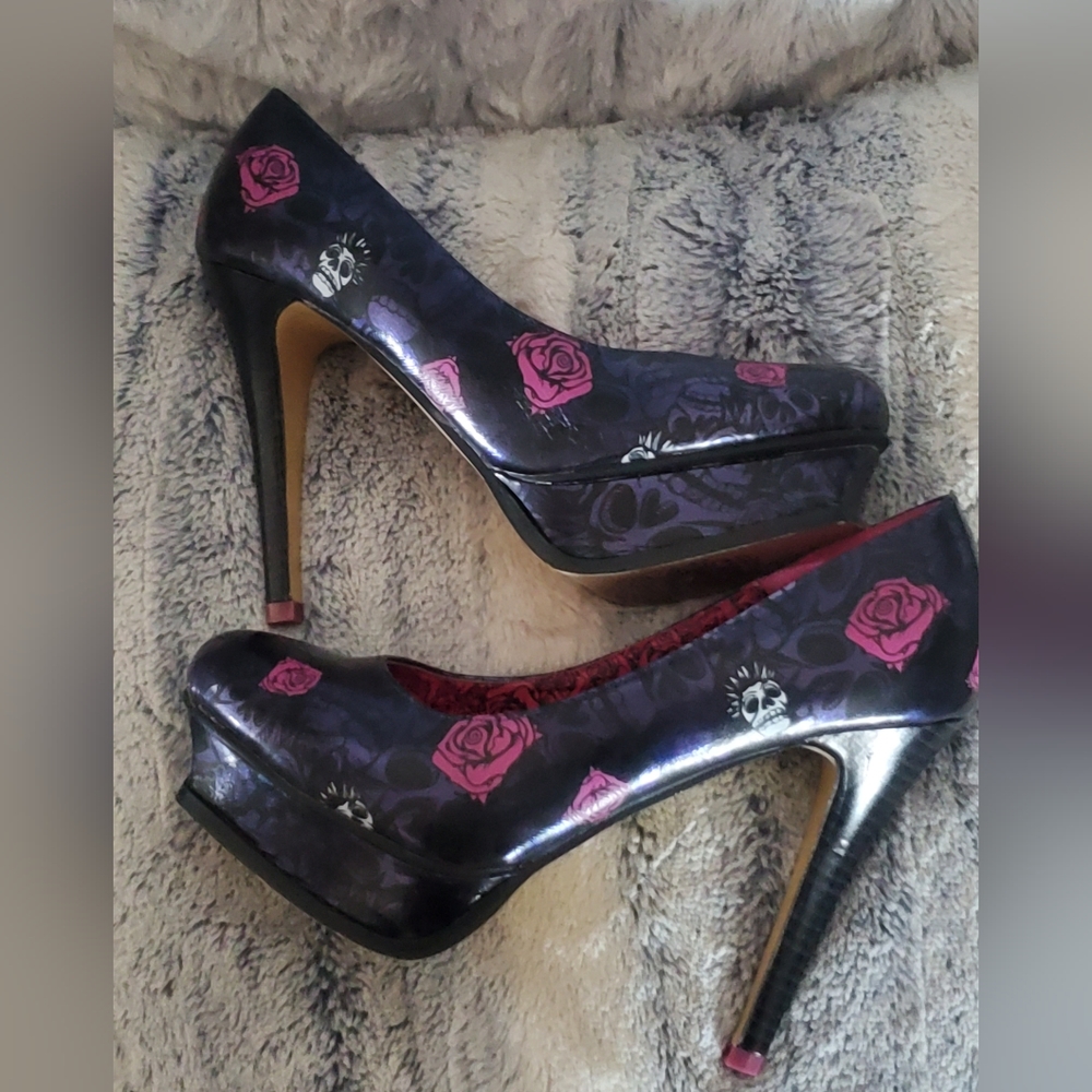 Iron Fist Dead Punks Platform Heels